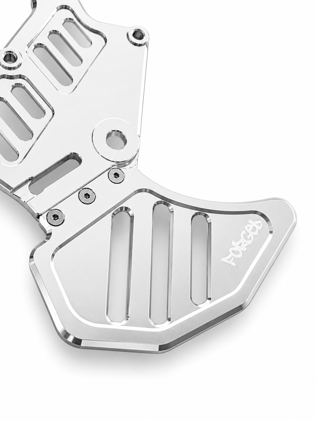 Upgraded Dual Caliper Mount + Rotor Guard for Sur Ron, Talaria & Segway – Heavy Duty Metal