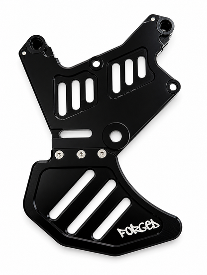 Upgraded Dual Caliper Mount + Rotor Guard for Sur Ron, Talaria & Segway – Heavy Duty Metal