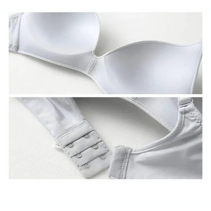 Seamless Bras for Women Push Up Bra No Wire Brassiere A B Cup Underwear Bra Three Quarters 3/4 Cup Thin Soft