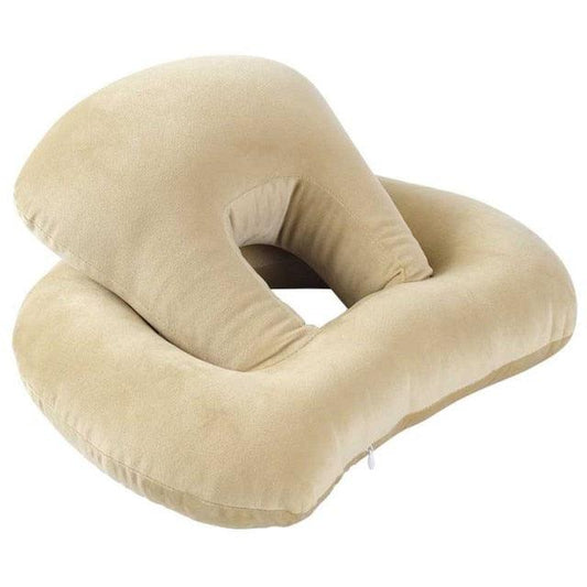 U-Shaped Desk Nap Pillow Neck Supporter Seat Cushion Headrest Travel Airplane Nap Pad  with Arm Rest Travel Pillow for Neck and Head  Comfort for Airplane Car and Desk Memory Foam Neck Pillow, Travel Pillow for Airplanes Car Camping Office School