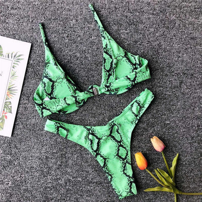 Underwired Bikini Female Swimsuit Women Swimwear Two-Piece V Shape Wire Bikini Set Bather Bathing Suit Women Micro Bikini Set Shiny Metallic 2 Piece Swimsuit Push Up Underwire Swimwear Bathing Suit