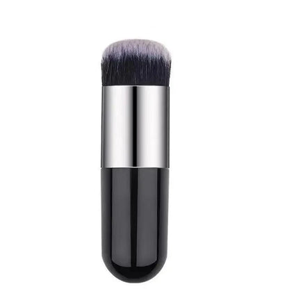 Unique Design 1pc Professional Chubby Pier Foundation Brush 5Color Makeup Brush Flat Cream Makeup Brushes Professional Cosmetic Make-up Brush