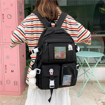 Unique Design Large Capacity With Multi-pocket Backpack For Women And Girls Waterproof College/School/Treval Bags