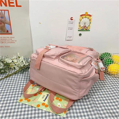 Unique Design Large Capacity With Multi-pocket Backpack For Women And Girls Waterproof College/School/Treval Bags