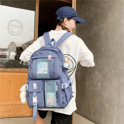 Unique Design Large Capacity With Multi-pocket Backpack For Women And Girls Waterproof College/School/Treval Bags