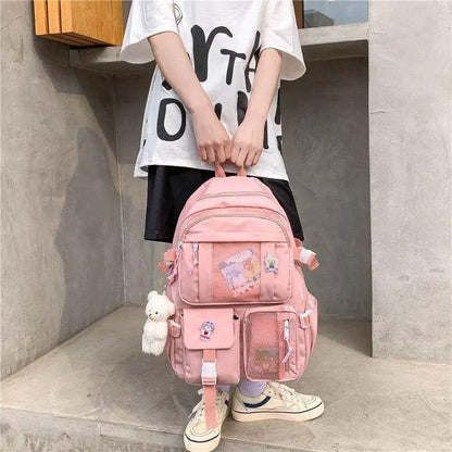 Unique Design Large Capacity With Multi-pocket Backpack For Women And Girls Waterproof College/School/Treval Bags