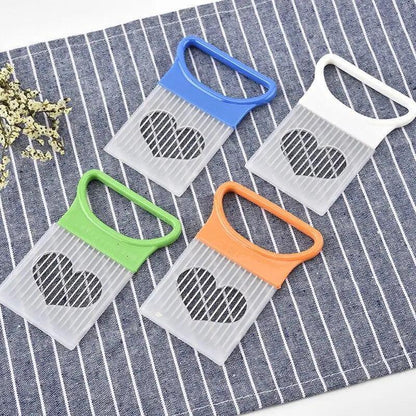 Unique Style 1PC Stainless Steel Onion Needle Onion Holder Handheld Simple Slicer Fruit Vegetable Cutter Potato Kitchen Tool Bar Accessories