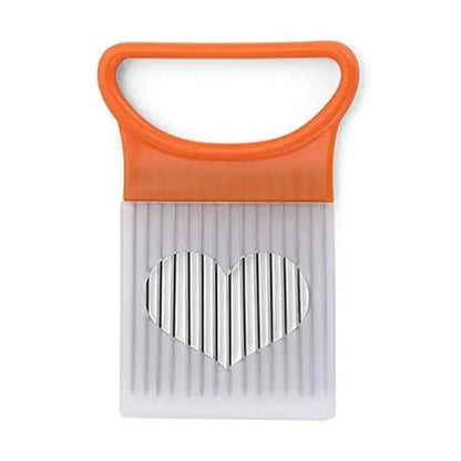 Unique Style 1PC Stainless Steel Onion Needle Onion Holder Handheld Simple Slicer Fruit Vegetable Cutter Potato Kitchen Tool Bar Accessories