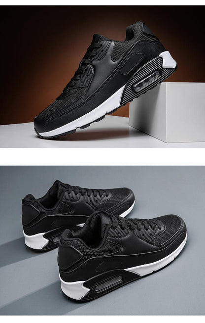 Unisex Air Cushion Sneakers Men's Colorful Casual  Fashion Jogging Sneakers Outdoor Sports Sneakers Lace Up Unisex Walk Women's Air Athletic Running Sneakers