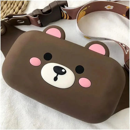 Unisex Cartoon Design Waist Fanny Pack For Traveling Unique Fashion Bag Cute Chest Bag For Women