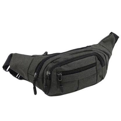 Unisex Casual Chest Belt Simple Waist Bag Adjustable Fanny Pack Pouch Outdoors Traveling Bag