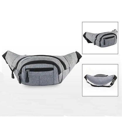 Unisex Casual Chest Belt Simple Waist Bag Adjustable Fanny Pack Pouch Outdoors Traveling Bag