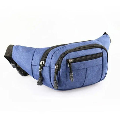 Unisex Casual Chest Belt Simple Waist Bag Adjustable Fanny Pack Pouch Outdoors Traveling Bag