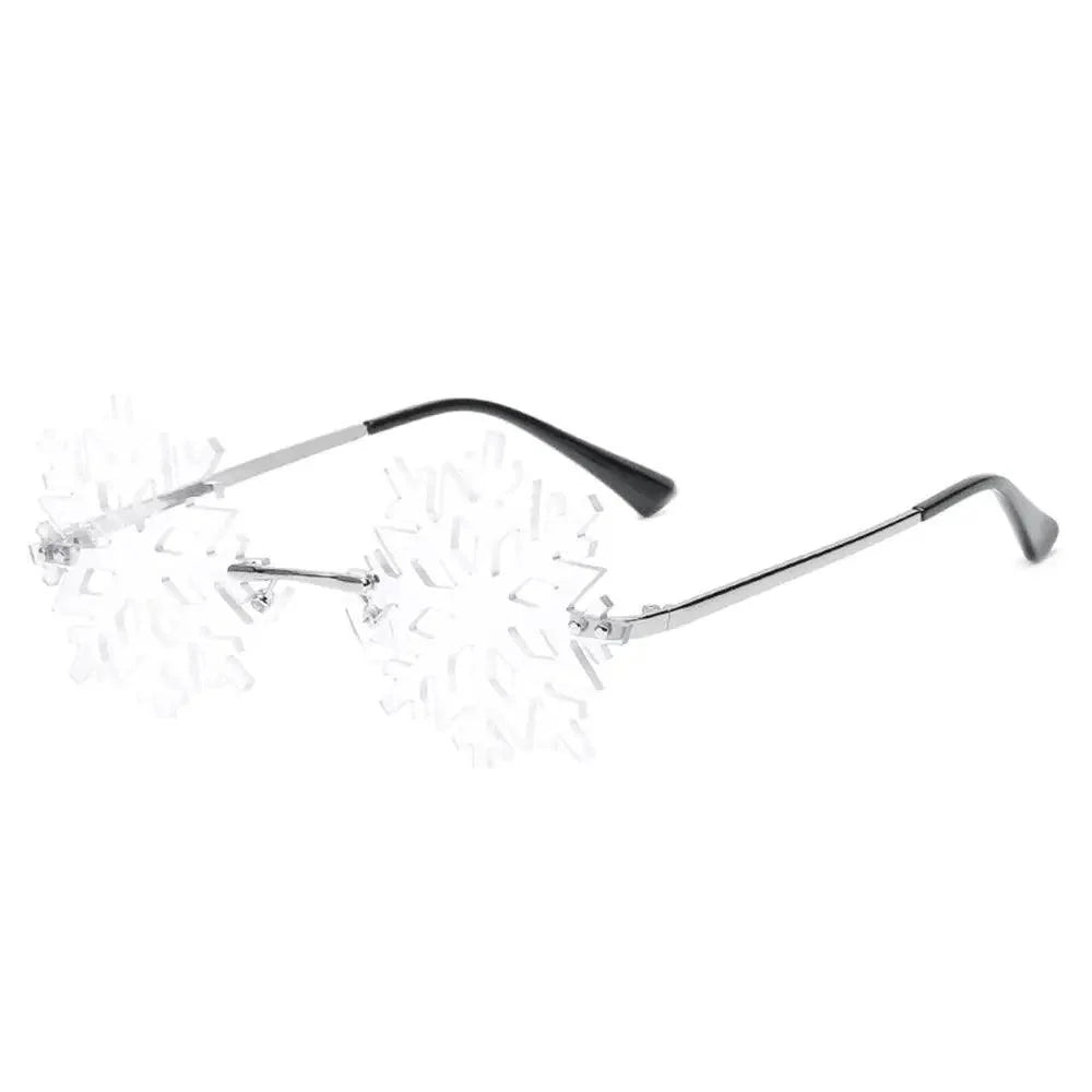 Unisex Elegant Diamond Shape Rimless Sunglasses Vintage Sun Glasses Cute Designs Excellent Gift For Summer