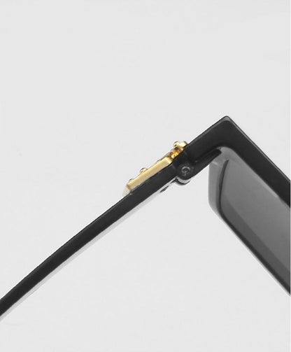 Unisex Polarized Black Summer Sunglasses Classic Style Sunglasses For Men Square Shape Design Eyeglasses For Men/Women Luxury Mirror Retro Style High Quality Glasses For Female