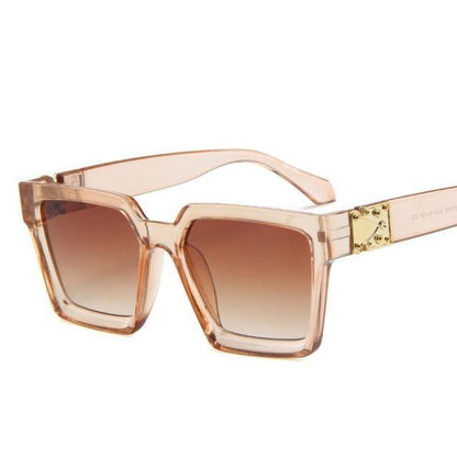 Unisex Polarized Black Summer Sunglasses Classic Style Sunglasses For Men Square Shape Design Eyeglasses For Men/Women Luxury Mirror Retro Style High Quality Glasses For Female