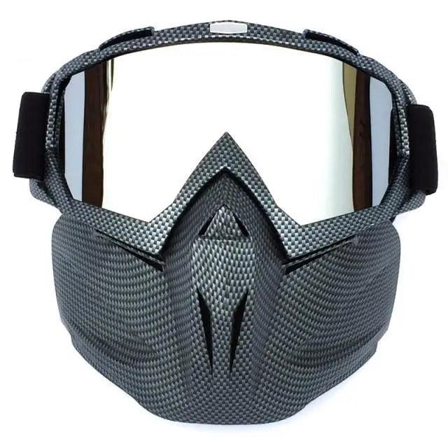 Unisex Snowboard Glasses Snowmobile Skiing Goggles For Men Women Windproof Sunglasses With Detachable Mask