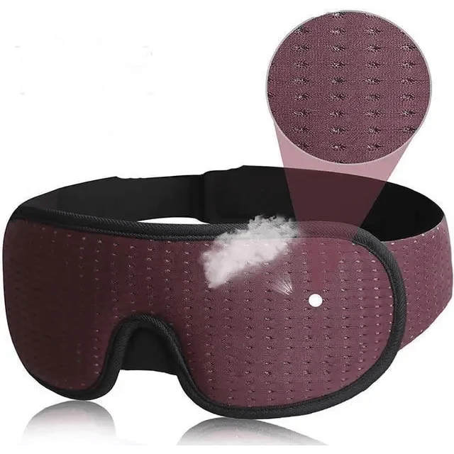 Vintage Blocking Light Sleeping Eye Mask Soft Padded Travel Shade Cover Cool Style Blindfold Eye Cover Sleep Mask Eye Patch For Men Women