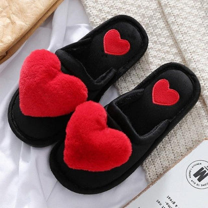 Warm Fluffy Slippers Women Faux Fur Slipper Indoor Floor Slides Flat Soft Furry House Warm Comfortable Fuzzy Furry Bedroom Slippers Indoor Cozy Memory Foam Anti-Slip Flip Flops