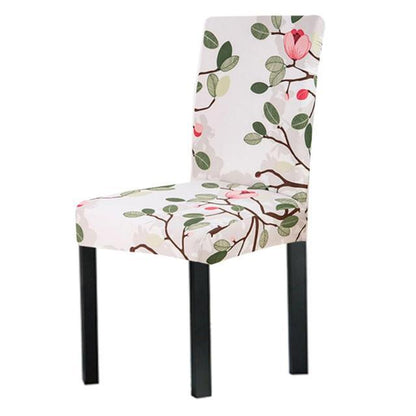 Washable Anti-dust Seat Slipcover Chair Cover Stretch Spandex Chair Covers Elastic Multifunctional Dining Furniture Seat Cover Home Decor For Dining Room  Washable Spandex Kitchen Chair Covers for Dining Room Christmas Decoration