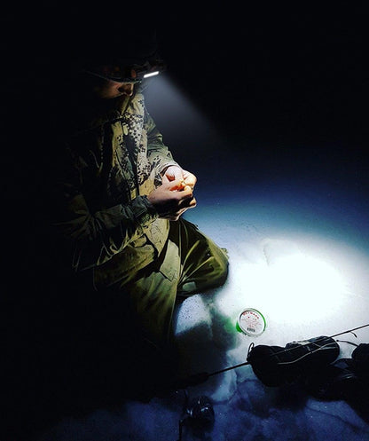Waterproof 2 Light Mode USB LED Headlight With Magnet Rechargeable Headlamp Built-in 18650 Battery Flashlight  COB Work Light For Outdoor Camping Cycling Fishing Headlamp Flashlight