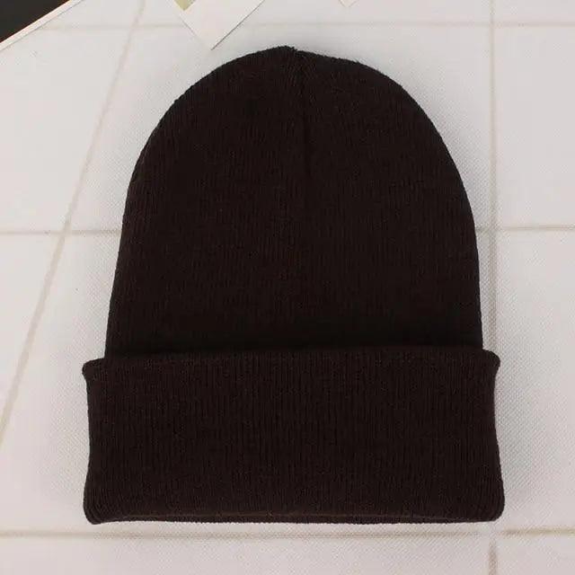 Winter Beanie Hats For Men And Women One Size Beanies Knitted Solid Cool Hat Girls Autumn Female Beanie Warm Comfortable Soft Casual Cap For Cold Weather
