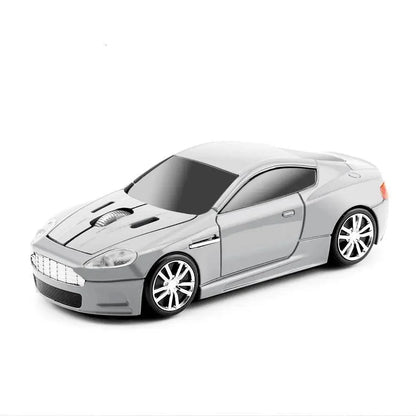 Wireless Mouse Blue Car Shaped Design 1600DPI Mouse USB Optical  Ergonomic 3D Sports Car Mice For Laptop