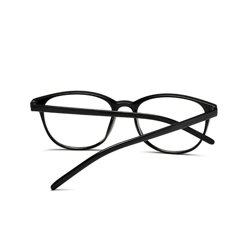 Women Myopia Glasses Ladies Blue And Anti Eye Strain Headache Computer Glasses  Transparent Lens Film Coated Oval Formed Myopia Glasses -1.0 -1.5 -2.0 -2.5 -3.0 -3.5 -4.0 -4.5 -5.0 -5.5