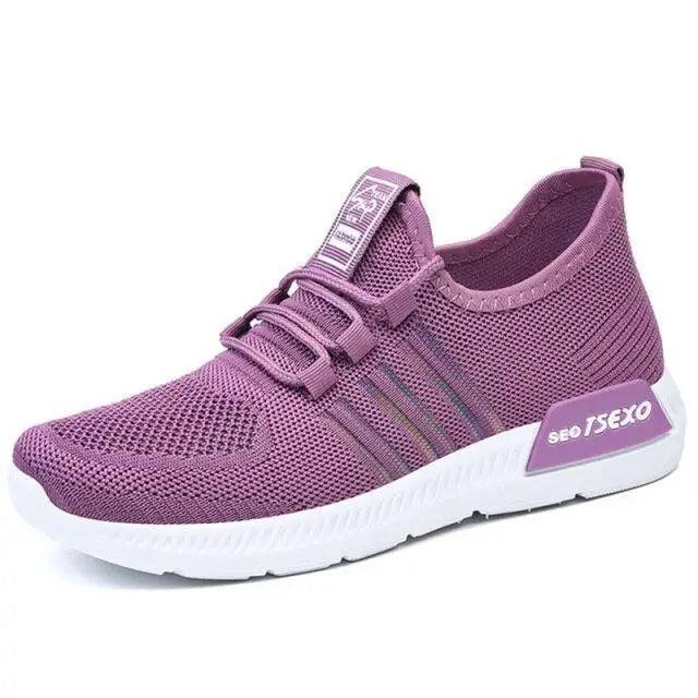 Women's Mesh Breathable Sneakers Casual Spring Elegant Soft Luxury Style Women Sneakers