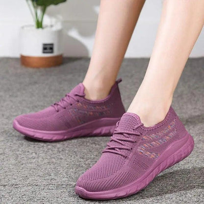 Women's Mesh Breathable Sneakers Casual Spring Elegant Soft Luxury Style Women Sneakers