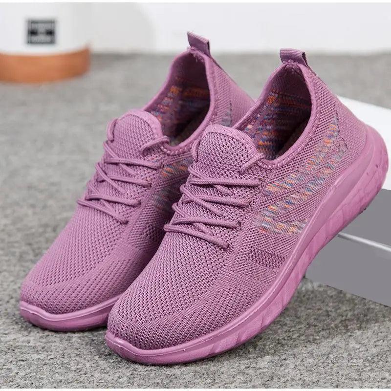 Women's Mesh Breathable Sneakers Casual Spring Elegant Soft Luxury Style Women Sneakers