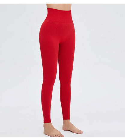 Yoga High Waist Push Up Seamless Sport Leggings Women Workout Pants Super Stretchy Gym Workout Tight Sport Leggings Lightweight Running Pants
